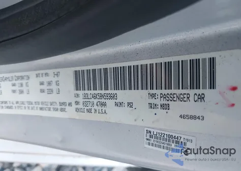 2008 Dodge Avenger Se from USA, damaged, VIN 1B3LC46K58N593603